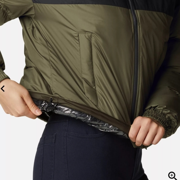 Columbia cropped puffer jacket size L - Picture 3 of 14
